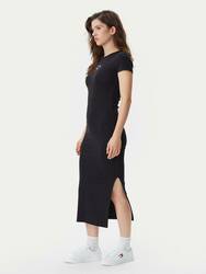 Tommy Jeans dámske čierne šaty - XS (BDS)