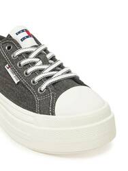 Tommy Jeans dámske čierne tenisky - 36 (BDS)