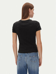 Tommy Jeans dámske čierne tričko - XS (BDS)