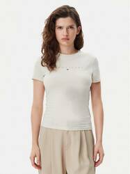Tommy Jeans dámske béžové tričko - L (ACG)