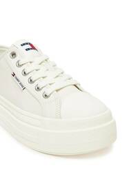 Tommy Jeans dámske biele tenisky - 39 (YBI)