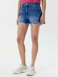 Tommy Jeans dámske džínsové šortky - 25/NI (1BK)