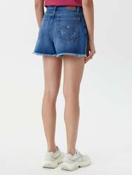 Tommy Jeans dámske džínsové šortky - 25/NI (1BK)