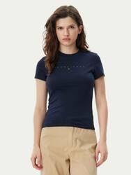 Tommy Jeans dámske modré tričko - L (C1G)