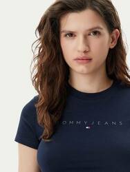 Tommy Jeans dámske modré tričko - L (C1G)