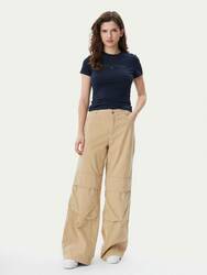 Tommy Jeans dámske modré tričko - L (C1G)