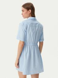 Tommy Jeans dámske pruhované šaty - L (0A9)