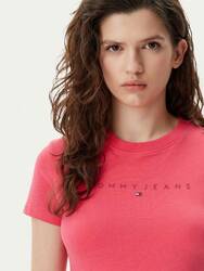 Tommy Jeans dámske ružové tričko - L (XI2)