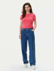 Tommy Jeans dámske ružové tričko - L (XI2)