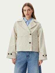 Tommy Jeans dámsky béžový trenčkot - XS (ACG)