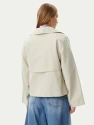 Tommy Jeans dámsky béžový trenčkot - XS (ACG)