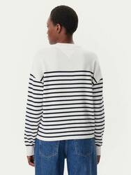 Tommy Jeans dámsky pruhovaný sveter - XXS (YBH)