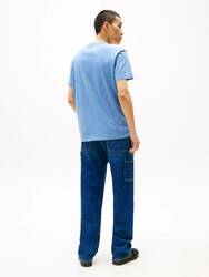 Tommy Jeans pánske modré tričko - S (DY6)