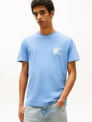 Tommy Jeans pánske modré tričko - S (DY6)
