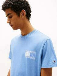 Tommy Jeans pánske modré tričko - S (DY6)