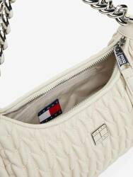Tommy Jeans dámska krémová kabelka - OS (ACG)