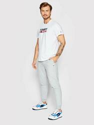 Tommy Jeans pánske šedé tepláky - PAN (P01)
