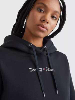 Tommy Jeans dámska čierna mikina - S (BDS)