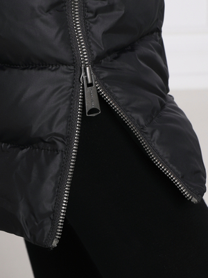 Tommy Jeans dámska čierna bunda - XS (BDS)