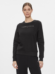 Tommy Jeans dámska čierna mikina - XS (BDS)