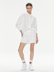 Tommy Jeans dámska biela košeľa - S (YBR)