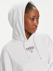 Tommy Jeans dámska biela mikina - M (YBR)