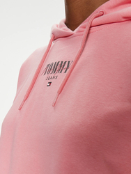 Tommy Jeans dámska ružová mikina - M (TIC)