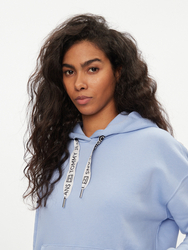 Tommy Jeans dámska svetlo modrá mikina Logo - M (C3S)