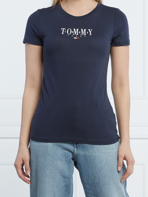 Tommy Jeans dámske tmavo modré tričko - M (C87)