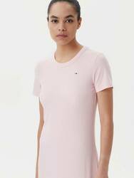Tommy Jeans dámske ružové šaty - L (TH3)