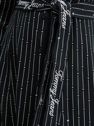 Tommy Jeans dámske čierne šaty - S (0GL)