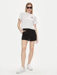 Tommy Jeans dámske čierne šortky Claire - 25/NI (BDS)