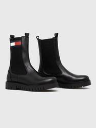 Tommy Jeans dámske čierne topánky Chelsea - 39 (BDS)