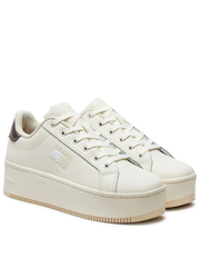 Tommy Jeans dámske krémové tenisky - 36 (YBL)