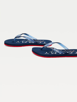 Tommy Jeans dámske tmavomodré žabky - 37 (C87)