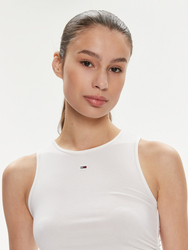 Tommy Jeans dámsky biely top - M (YBR)