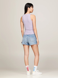 Tommy Jeans dámsky fialkový top - XS (W06)