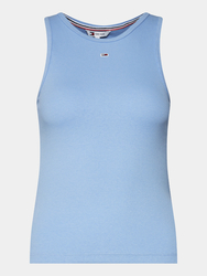 Tommy Jeans dámsky svetlo modrý top - S (C3S)