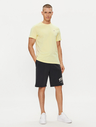 Tommy Jeans pánske žlté tričko - XL (ZHO)