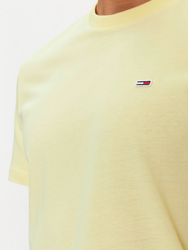 Tommy Jeans pánske žlté tričko - XL (ZHO)