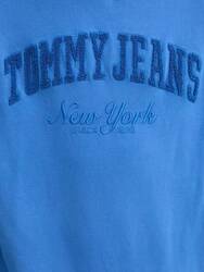 Tommy Jeans pánska modrá mikina - S (C6E)