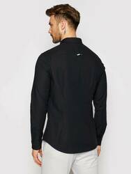Tommy Jeans pánska čierna košeľa - M (BDS)