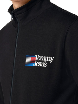 Tommy Jeans pánska čierna mikina - L (BDS)
