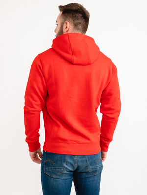 Tommy Jeans pánska červená mikina - XL (XNL)
