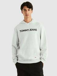 Tommy Jeans pánska šedá mikina - XL (PJ4)