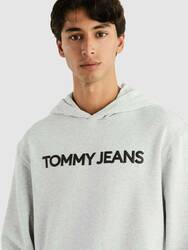 Tommy Jeans pánska šedá mikina - XL (PJ4)