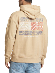 Tommy Jeans pánska béžová mikina Washed - M (AB9)