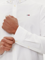 Tommy Jeans pánska biela košeľa Oxford - L (YBR)