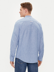 Tommy Jeans pánska svetlo modrá košeľa Mao - M (C6C)