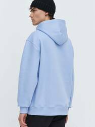 Tommy Jeans pánska svetlo modrá mikina - L (C3S)